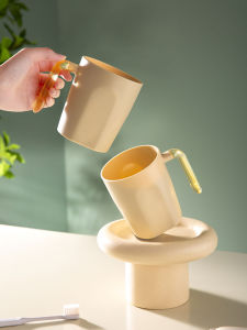 Cốc Rửa Miệng Bằng Nhựa Cho Gia Đình Bốn Người Cốc Đánh Răng Đơn Giản Cho Cặp Đôi Và Trẻ Em Cốc Đựng Nước Súc Miệng Chất Lượng Cao