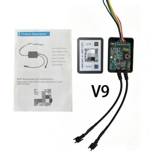 2026 NEW QR Code App Controlled Metrix V9 DMX RGB Module LED Lamp DMX Converter Stable Signal Output Stage Light Accessory