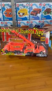 Mainan Mobil Konstruksi Dump Truk / Mobil Truk Derek Mobil