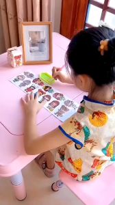 Christmas Diamond Painting Sticker Diy Kids Toy Gift Paste Paint Puzzle Boy Girl 圣诞节礼物儿童钻石贴画手工DIY玩具女孩制作材料包粘贴点钻画小 M023