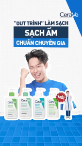 Sữa Rửa Mặt CeraVe Hydrating Cleanser – Làm Sạch Dịu Nhẹ Chứa Ceramides Và Hyaluronic Acid Phục Hồi Bảo Vệ Da