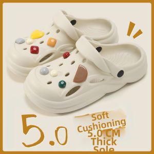 Anti-slip Anti-odor Platform Clog Slippers