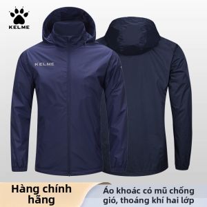 Kelme | Áo Khoác Chống Gió Đào Tạo và Bóng Đá