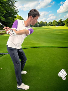Swing Perfect | Upper Rotation Head Stability Swing Training Aid