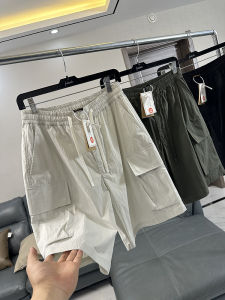 Quần Short Công Sở Phong Cách Mỹ Cổ Điển Cho Nam Mùa Hè Ngoài Trời Có Túi Lớn Quần Short Công Sở Nhẹ Thường Ngày Có Kiểu Dáng