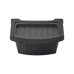 Car Storage Box For Tesla Model Y Launch 2025 Juniper Car Armrest Rear Storage Box Tray Accessories Backseat Trash Can Garbage