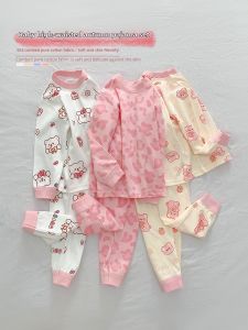 cat and fish | Warm Cotton Children Underwear Set
