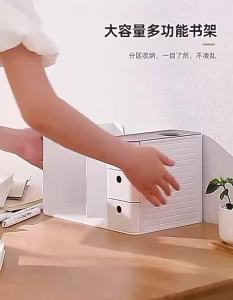 Student Desktop Storage Organizer Plastic Drawer Type