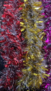 1.6M christmas garland/Tinsel Garlands/decor/ribbon/propchristmas tree/party/ ornamen DIYPVC