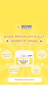 Beeme Nourishing Balm 15gr: Balm Perawatan Kulit yang Cocok untuk Semua Jenis Kulit