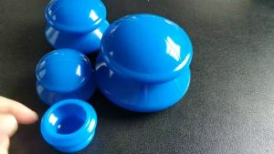 4 pcs Premium Transparent Silicone Cupping Set for Chinese Cupping and Massage Therapy