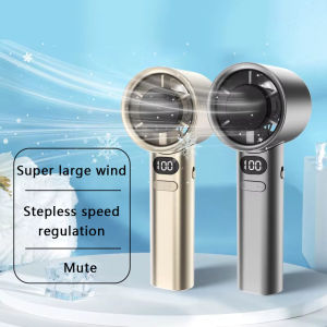 Portable Hand Fan Ice-Cooling Fan Mini Bladeless Handheld Fan USB Rechargeable Personal High Speed Fans Electric Eyelash Fan