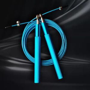 Men Jumping Rope Bearing Skipping Rope Crossfit Workout Equipment Steel Wire Home Gym Exercise and Fitness MMA Boxing Training