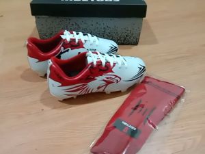 KIDZTUBS Sepatu Bola Anak Paket Komplit Sepatu Bola Tas Skin Deker Kaos Kaki Usia 6-10 Tahun Size 28 29 30 31 32 33 34 35 36 37 KDZ1659122324