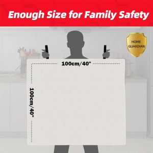 Emergency Fire Blanket Flame Retardant Flame Suppression Fiberglass House Camping for Home Kitchen Car Office Warehouse Survival