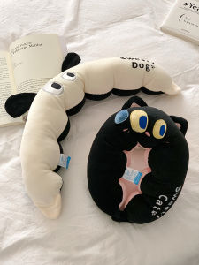 Gối U Hoạt Hình Cho Người Lớn Đi Làm Gối Siesta Cầm Tay Bảo Vệ Cổ Gối Lông Cừu Dễ Thương Đệm Cổ Đi Làm Đệm Cổ Đi Làm