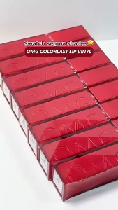 OMG OH MY GLAM Colorlast Lip Vinyl 2.5 g - Transferproof Gloss - Longlasting Stain - Intense Color - Plumpy & Comfortable On Lips
