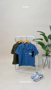OVIKIDS Waikiki - Atasan Anak Laki Laki Baju Anak Laki Laki Kemeja Anak 2-8 Tahun