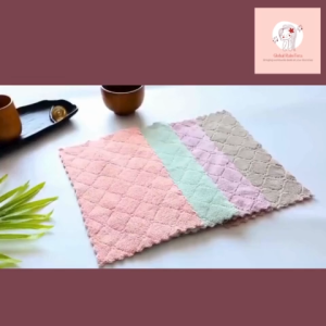 Microfiber cleaning cloth hand wash kitchen towel