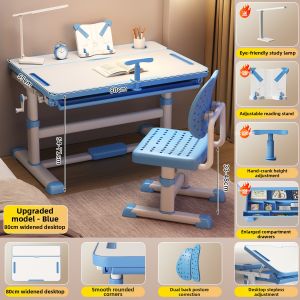 FWTDF | Adjustable Children Desk and Chair Set