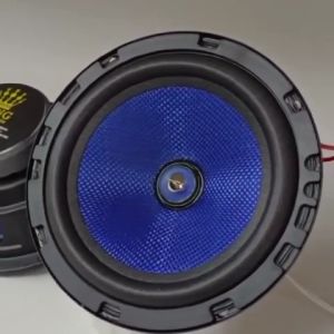 KING Car Audio~ Super Power Blue 6.5" Mid-Bass Car Speaker KA65 Suitable for All Type of Car Front & Rear Speaker