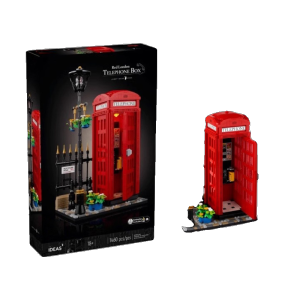 Creative Assemble Intellectual Educational Toys London Red Telephone Booth Street Scene