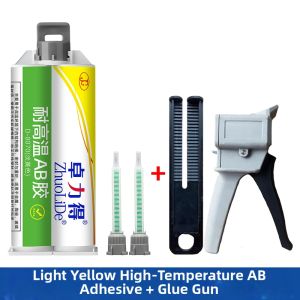 ZHUOLIDE | High Temperature Resistant Epoxy Resin AB Glue Corrosion Resistant Water Resistant Acid and Alkali Resistant Adhesive