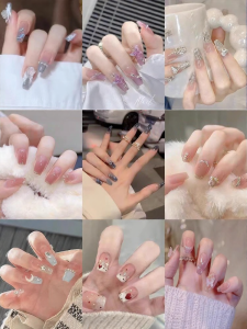 CHUBEISHI | Child-oriented Medium-long Style Nail Stickers White Enhancing High-end