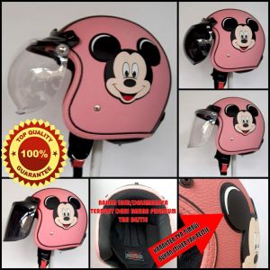 Helm bogo anak karakter kartun Helm SNI junior untuk anak usia 3 sampai 8 tahun