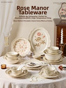 Vintage Style Ceramic Dinnerware
