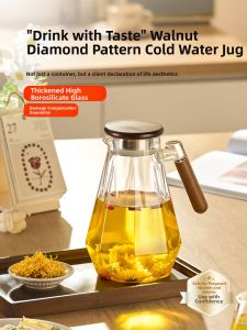 GIANXI | High Borosilicate Glass Cold Water Pitcher Large Capacity