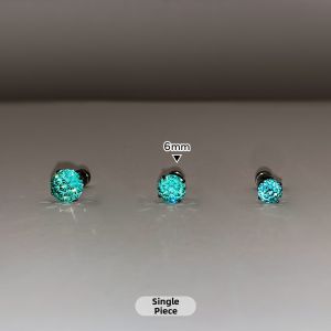 CAFFTI | Hypoallergenic Earrings Sparkling CZ Diamonds Titanium Sleeping Friendly