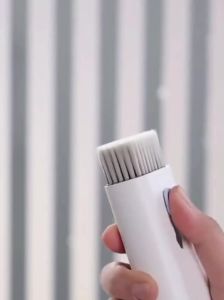 Keyboard Cleaning Gadget Dusting Brush Mechanical Keyboard Cleaning Gray Brush Multifunctional Earphone Notebook Gap Brush