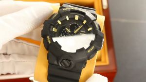 COD/BAYAR DITEMPAT Jam tangan pria dual time rubber skmei 2117 original