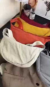 Uniqlo sling bag with cotton inside dumpling bag original Crossbody Bag body bag uniqlo bags for women