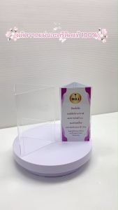 Num ber one acrylic ป้ายตั้งโต๊ะสามเหลี่ยม A5 และ A6 ตั้งโต๊ะ งานโชว์ 3 ด้าน