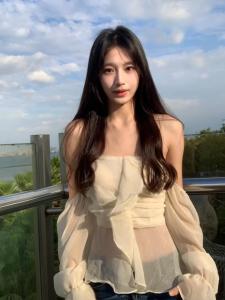 เสื้อผ้าผู้หญิงแขนยาวปานกลางคอวีลูกไม้สีน้ำตาลเข้มคอตั้งทรงสลิมฟิต กระโปรงยาวคลุมเข่า เสื้อผ้าทำงานฤดูใบไม้ร่วง