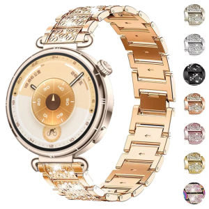 18mm 20mm 22mm Women Bracelet For Huawei Watch GT6 GT5 GT4 46mm 41mm Diamond Chain Strap For Huawei GT3 GT2/Watch 4 3 Pro Band