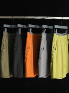 Quần Short Thể Thao Nhanh Khô Ice Silk Cho Nam Mùa Hè Chạy Bộ Quần Năm Mảnh Quần Thể Thao Ngoài Trời Quần Thể Thao