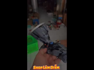 Đèn pin đội đầu thái siêu sáng 4 pin hiển thị phần trăm pin công tắc đôi S980 - 9158