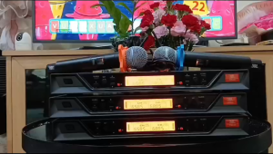 Micro Karaoke Không dây JBL KMC 20 hát hay nhẹ tiếng chống hú khử ồn rất tốt