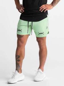 ASRV Mens Quick Dry Breathable Running Shorts Sports Casual Fitness Pants Marathon Running Trousers Summer Training Tracksuit