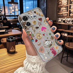 Boho Vintage Charm Phone Case For iPhone 17 Air 16E 16 15 14 11 Pro Max Plus 13 12 Mini 8 7 X Transparent Shockproof Cover