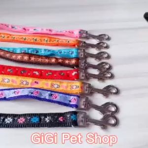 Dây dắt thú cưng dạng yếm loại dày vải bò nhiều màu giá rẻ phụ kiện cho thú cưng chó mèo dùng khi đi dạo - GiGi Pet Shop