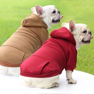 [TERMURAH ] CAT DOG HOODIES COAT OUTIFT CLOTHING for Small Dog Cat Coat Clothes Hoodies
