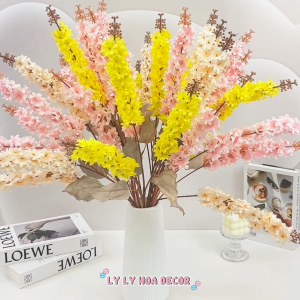 Cành Hoa Phi Yến Nhân Tạo giống thật cao cấp trang trí nhà cửa tết decor