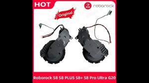 Roborock | Original Roborock S8 PLUS S8+ S8 Pro Ultra G20 Left and Right Walking Wheels Parts Vacuum Cleaner Wheel Accessories
