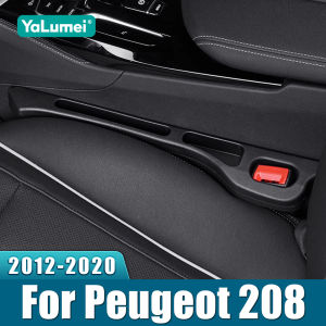 2PCS Car Seat Leak Proof Strips Gap Side Seam Filler Storage For Peugeot 208 2012 2013 2014 2015 2016 2017 2018 2019 2020