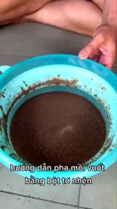 Bột tơ nhện kết dính cám câu cá dùng để vuốt mồi. Giảm trôi môi câu sông.!!