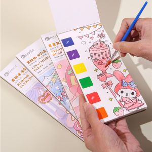 12 Sheets Mini Painting Colouring Book Set: A Fun & Creative Activity for Toddlers